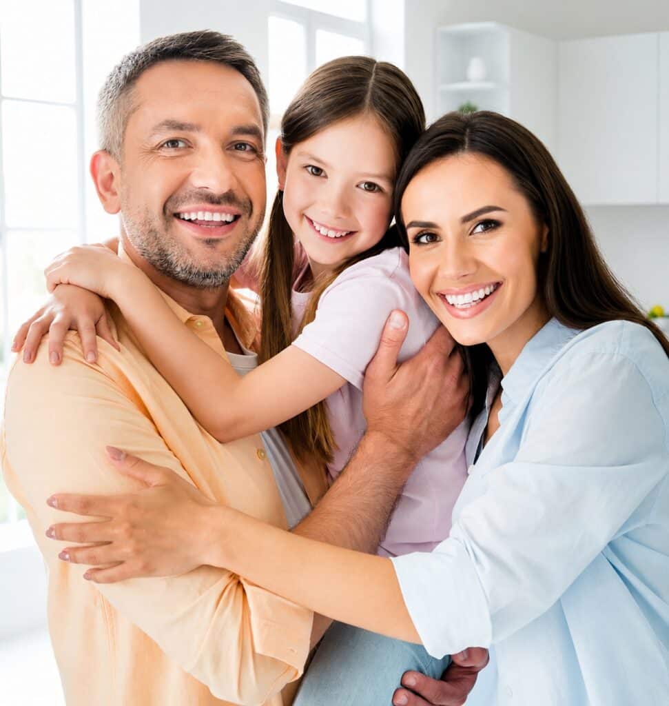 Family of three